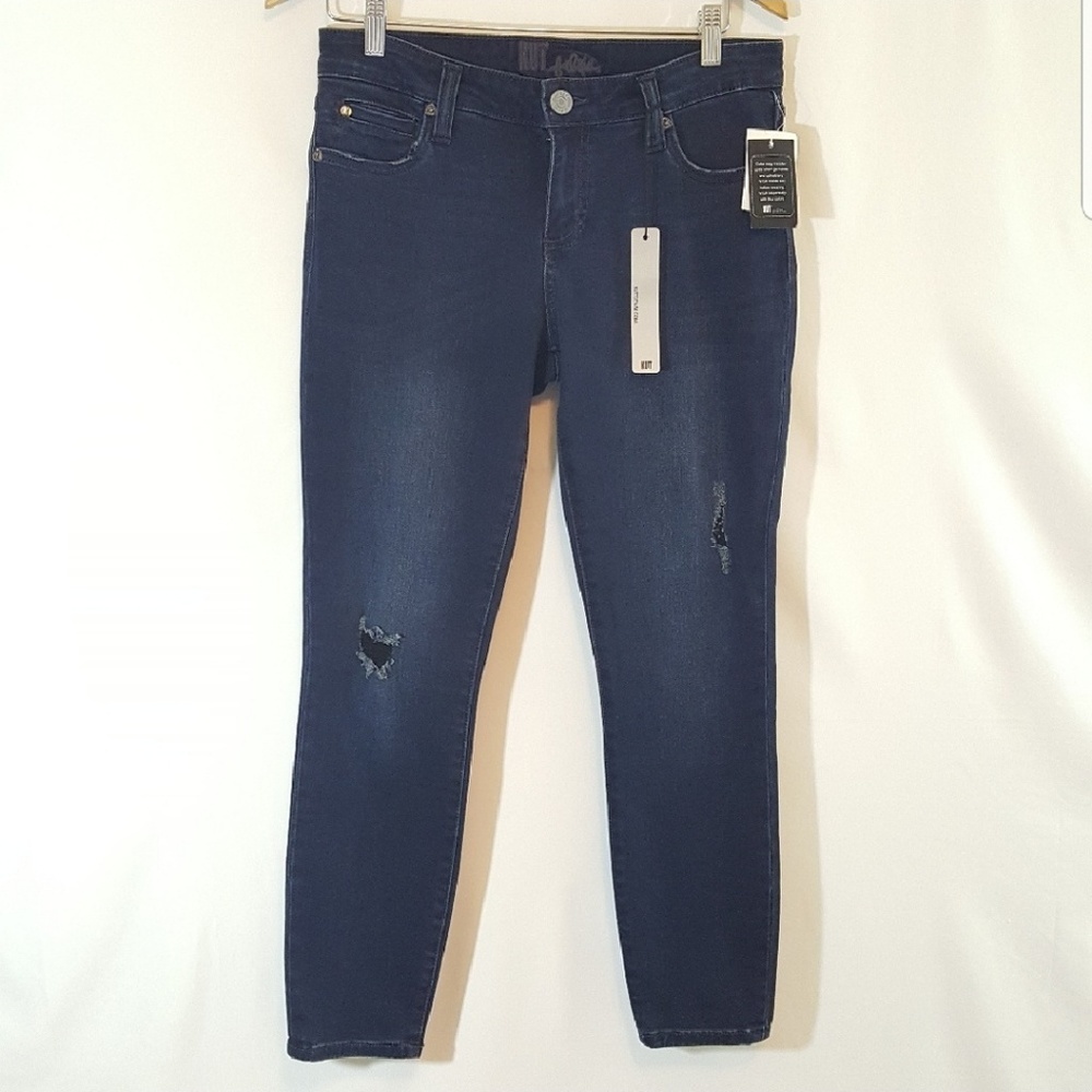 Kut from The Kloth Distressed Skinny Jeans